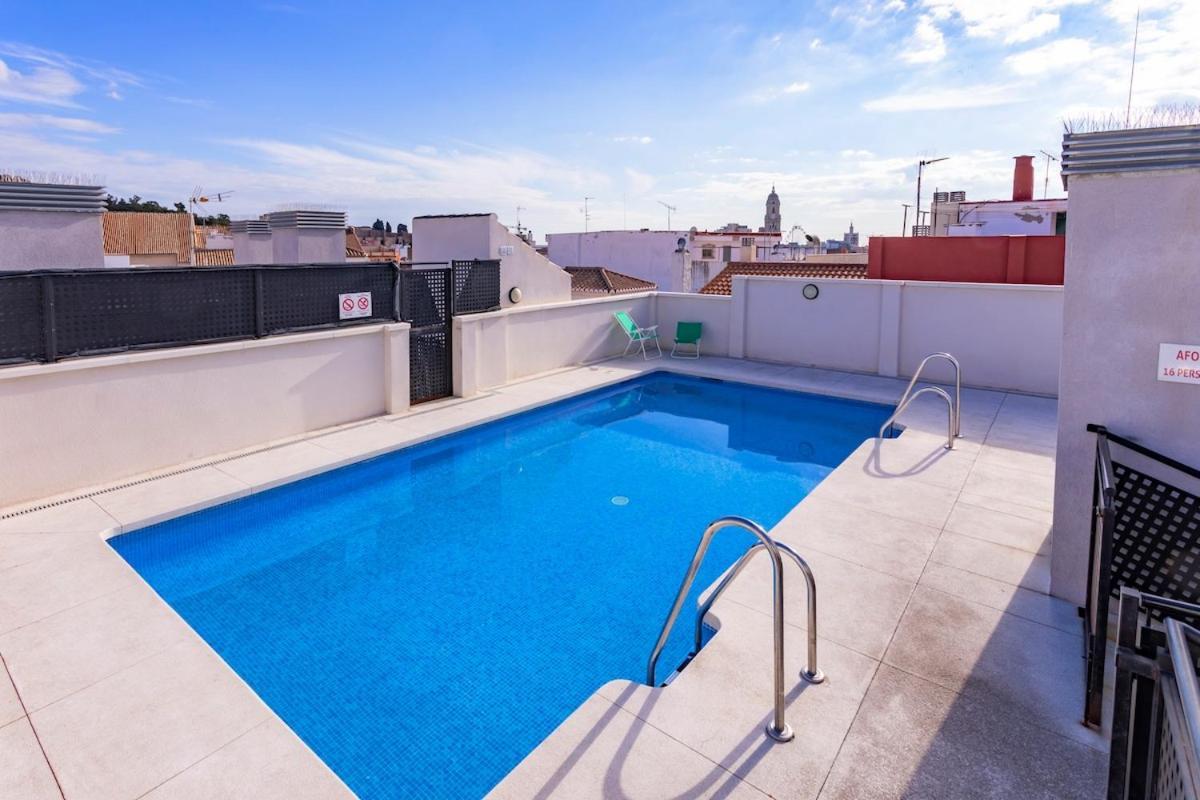 -Malagasunapts- Central Freeparking Rooftoppool Exterior foto